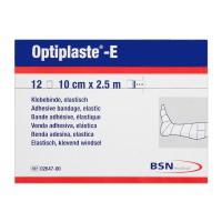Optiplaste-E (ex-elatoplast-E) 10 cm x 2,5 m : Bande élastique adhésive coton et viscose (vendue à l'unité)